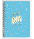 LIBRETA A4 NICE PEOPLE WRITE IN BIG NOTEBOOKS (ENG)