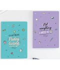 LIBRETAS A4 CONTAINS FRIDAY FEELING (SET 2 UNIDADES)