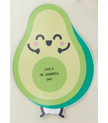 PIZARRA MAGNETICA AGUACATE