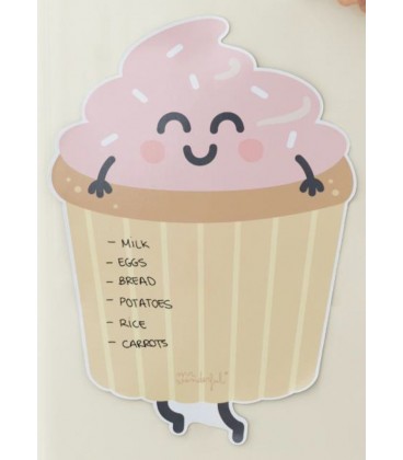 PIZARRA MAGNETICA CUPCAKE