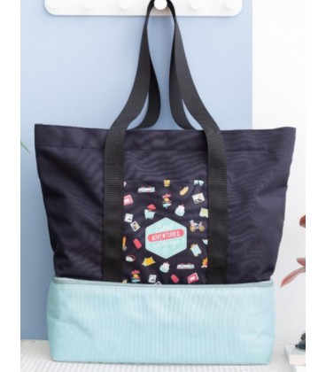 TOTEBAG CON COMPARTIMENTO TERMICO COLLECT ADVENTURES NOT THINGS