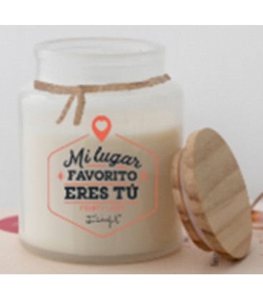 VELA MI LUGAR FAVORITO ERES TU