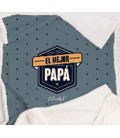 MANTA CON FUNDA PARA EL MEJOR PAPA