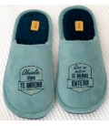 ZAPATILLAS DE CASA T 44 46 ABUELO COMO TE QUIERO! QUE SE ENTERE EL MUN