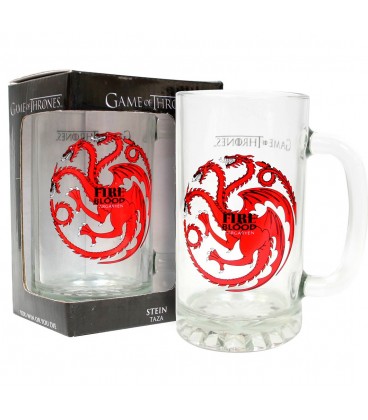 JARRA CRISTAL FIRE AND BLOOD TARGARYEN GAME OF THRONES