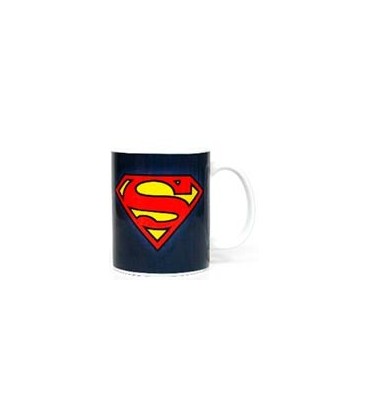 TAZA CERAMICA LOGO SUPERMAN DC COMICS