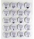CHAPAS CON SUPERPODERES PARA BODAS