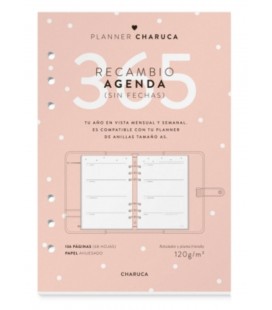 RECAMBIO AGENDA SIN FECHAS A5