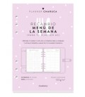 RECAMBIO PLANNER MENU Y LISTA DE LA COMPRA A5
