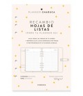 RECAMBIO PLANNER HOJAS PARA LISTAS A5