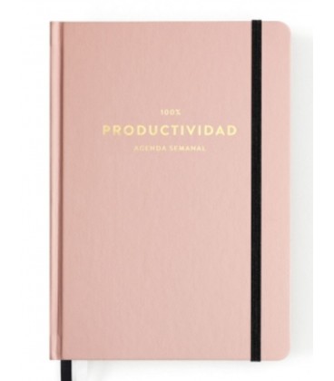 AGENDA CHARUCA 100% PRODUCTIVIDAD ROSA