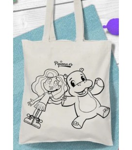 BOLSA DE TELA PARA COLOREAR