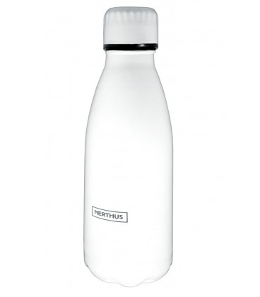 BOTELLA TERMO ACERO 750 ML BLANCA