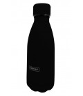 BOTELLA TERMO ACERO 350 ML NEGRA