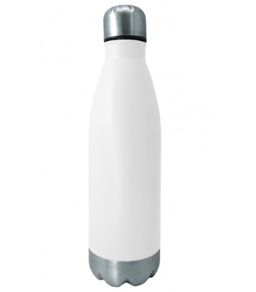 BOTELLA INOX 750 ML BLANCA