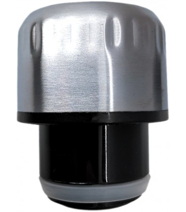 TAPON PARA BOTELLAS NERTHUS DE 350 ML Y 500 ML COLOR ACERO