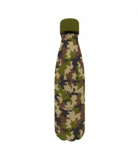 BOTELLA TERMO INOX 500 ML CAMUFLAJE