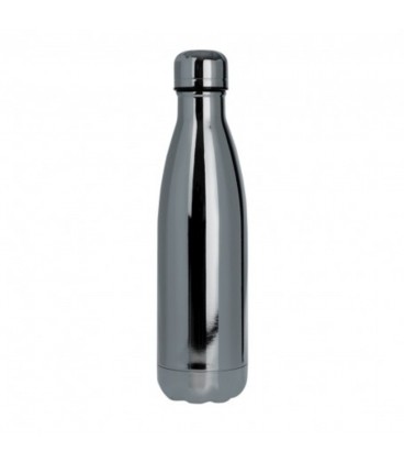 BOTELLA TERMO INOX 500 ML TITANIO