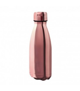 BOTELLA TERMO INOX 350 ML ORO ROSA