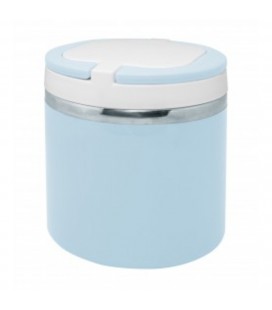 TERMO DOBLE PARED ACERO INOXIDABLE AZUL PASTEL 700 ML