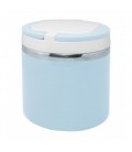 TERMO DOBLE PARED ACERO INOXIDABLE AZUL PASTEL 700 ML
