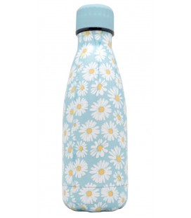 BOTELLA MARGARITAS AZUL 350ML DOBLE PARED