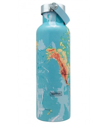 BOTELLA SPORT MAPAMUNDI 750ML DOBLE PARED