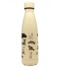 BOTELLA GATOS AMARILLA 500ML DOBLE PARED