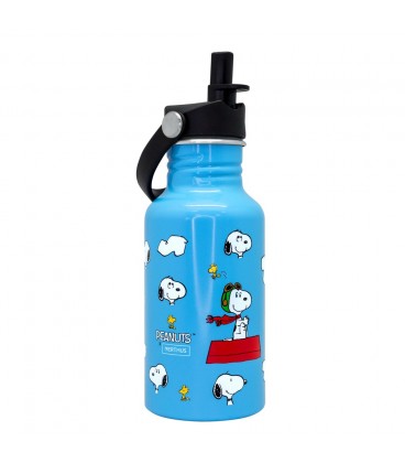 BOTELLA SNOOPY INFANTIL 500 ML ALUMINIO PARED SIMPLE