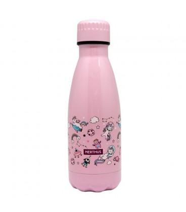 BOTELLA DOBLE PARED UNICORNIOS 350ML