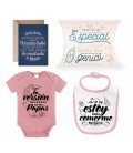 KIT ROSA 0-6 - UN BEBE ASI DE ESPECIAL SE MERECE ESTA ROPITA TAN GENIA