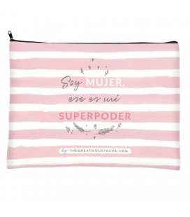 BOLSA GUARDATODO ROSE EDITION - SOY MUJER
