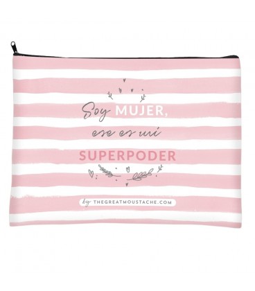 BOLSA GUARDATODO ROSE EDITION - SOY MUJER