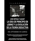 LA IDEA DE PRINCIPIO EN LEIBNIZ Y LA EVOLUCION DE LA TEORIA DEDUCTIVA