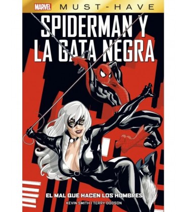 MARVEL MUST HAVE SPIDERMAN LA GATA NEGRA EL MAL QUE HACEN LOS HOMB