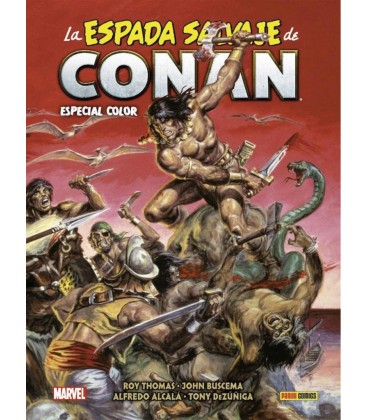 BIBLIOTECA CONAN LA ESPADA SALVAJE DE CONAN ESPECIAL COLOR MARVEL