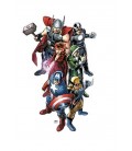 IMPOSIBLES VENGADORES LA SOMBRA ROJA MARVEL MUSTHAVE