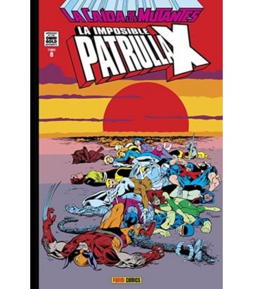 MARVEL GOLD LA IMPOSIBLE PATRULLA X 8 (CAIDA MUTANTES)