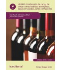 CONFECCION DE CARTAS DE VINOS HOTR0209 SUMILLERIA