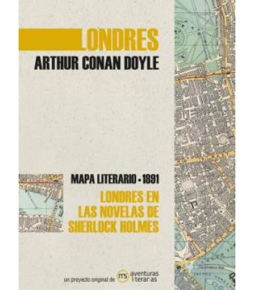 MAPA LITERARIO LONDRES ARTHUR CONAN DOYLE