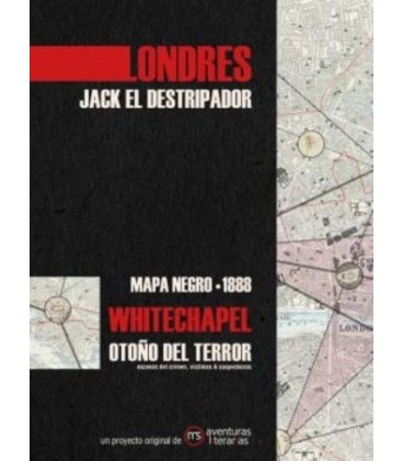 MAPA LITERARIO LONDRES JACK EL DESTRIPADOR