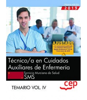 TECNICO A EN CUIDADOS AUXILIARES DE ENFERMERIA SMS TEMARIO 4