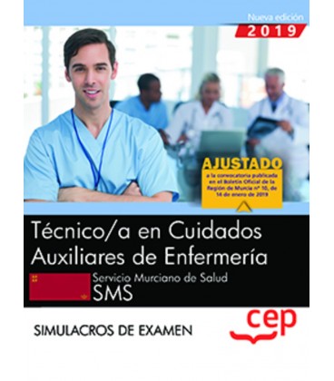 TECNICO A EN CUIDADOS AUXILIARES DE ENFERMERIA SMS SIMULACROS
