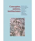 CONCEPTOS AUTORES INSTITUCIONES
