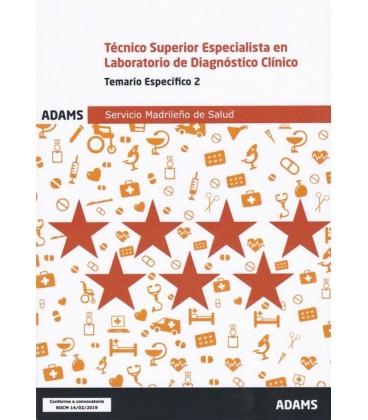 TEMARIO 2 TECNICO ESPECIALISTA EN LABORATORIO SERVICIO MADRILE O SALUD