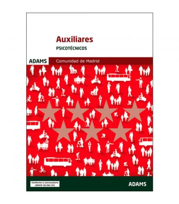 AUXILIARES PSICOTECNICOS COMUNIDAD DE MADRID