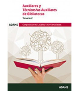 AUXILIARES Y TECNICOS AUXILIARES DE BIBLIOTECAS TEMARIO 02