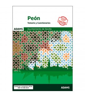 PEON TEMARIO Y CUESTIONARIOS AYUNTAMIENTO DE SEVILLA