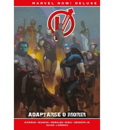 VENGADORES DE JONATHAN HICKMAN 5 ADAPTARSE O MORIR