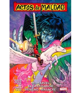 ACTOS DE MALDAD 01 MS MARVEL EL CASTIGADOR VENENO MASACRE
